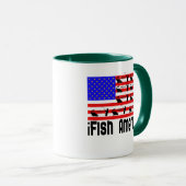 Fischgeschenke Amerika Tasse (VorderseiteRechts)