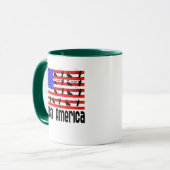 Fischgeschenke Amerika Tasse (Vorderseite Links)