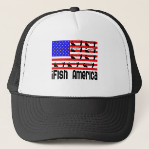 Fischgeschenke Amerika Truckerkappe