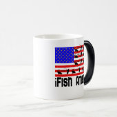 Fischgeschenke Amerika Verwandlungstasse (VorderseiteRechts)