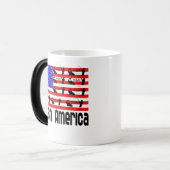 Fischgeschenke Amerika Verwandlungstasse (Vorderseite Links)