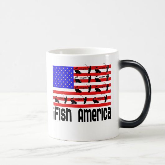 Fischgeschenke Amerika Verwandlungstasse (Rechts)