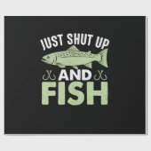 Fischgeschenke einfach aufhalten und fischen geschenkpapier (Flach)