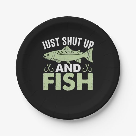 Fischgeschenke einfach aufhalten und fischen pappteller (Vorderseite)