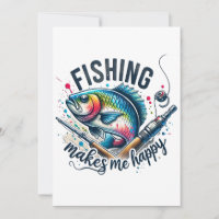 Fischgeschenke Fischen macht mir glücklich
