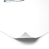 Fischgeschenke Fischen macht mir glücklich Poster (Ecke)