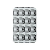 Fischgesichtsmuster Badematte (Vorderseite Vertikal)