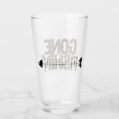 FISCHGLAS MIT FISCHEREIMESSGERÄT GLAS (Rückseite)