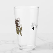 FISCHGLAS MIT FISCHEREIMESSGERÄT GLAS (Links)