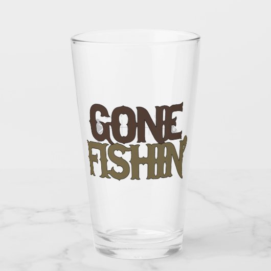 FISCHGLAS MIT FISCHEREIMESSGERÄT GLAS (Vorderseite)
