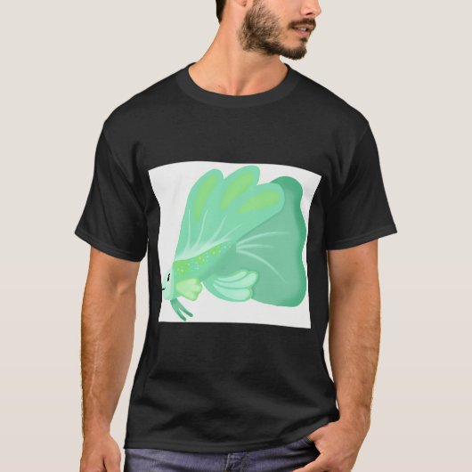 Fischglas-Pin-Up T-Shirt (Vorderseite)