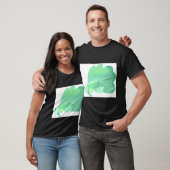 Fischglas-Pin-Up T-Shirt (Unisex)