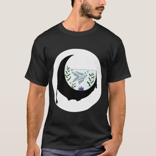 Fischglas T-Shirt (Vorderseite)