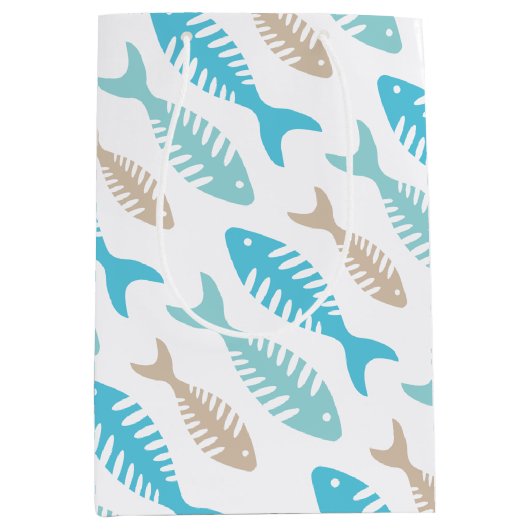 Fischgräte Mittlere Geschenktüte (Vorderseite)