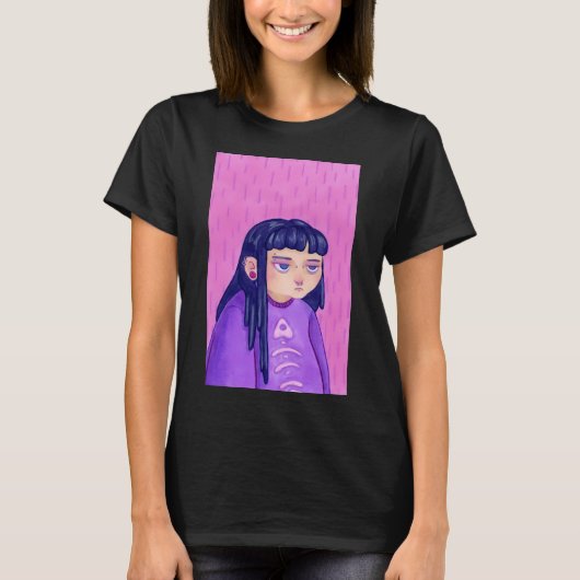 Fischgräte T-Shirt (Vorderseite)