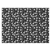 Fischgrätekatzen-Druckmuster Tischdecke (Vorderseite (Horizontal))