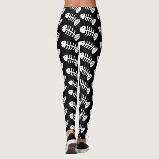 Fischgräten Leggings (Rückseite)