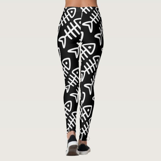 Fischgräten Leggings (Rückseite)