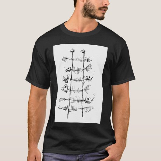Fischgrätenleiter T-Shirt (Vorderseite)