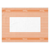 Fischgrätenmuster zu Hause Tischdecke (Vorderseite (Horizontal))