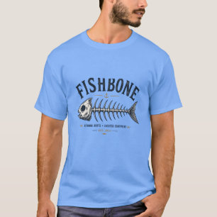 Fischgrätenskelett T-Shirt