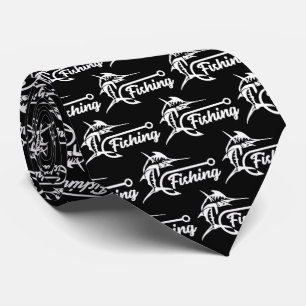 Fischhahn Männer Krawatte