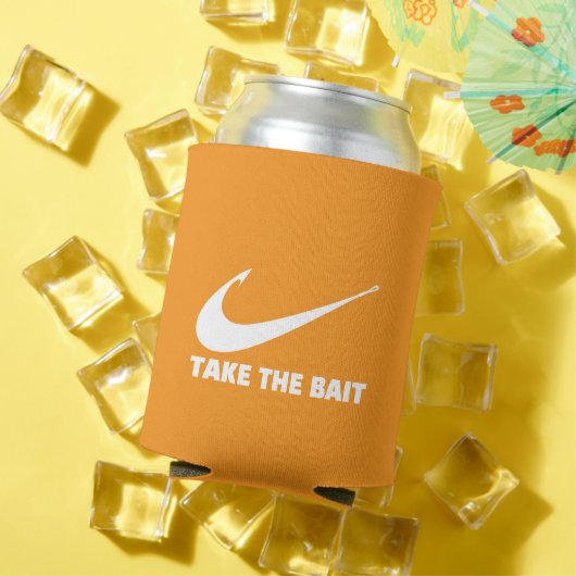 Fischhaken-Fischer-Core-Take the Bait-Orange Dosenkühler (In Situ Sommer)