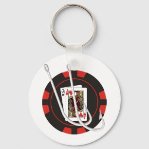 Fischhaken Schlüsselanhänger