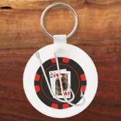 Fischhaken Schlüsselanhänger (Vorderseite)