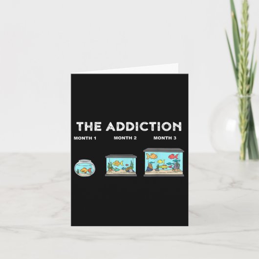 Fischhalter - Aquarium Lover Geschenke & amp; Gesc Karte (Vorderseite)