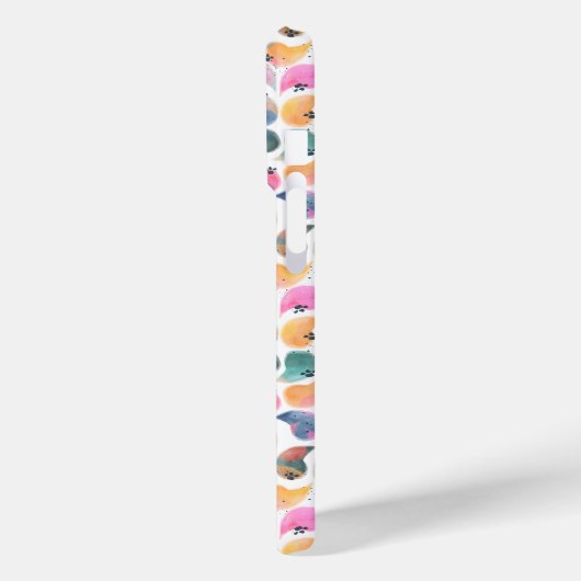 Fischhautfarbe Case-Mate iPhone Hülle (Rückseite / Links)