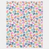 Fischhautfarbe Fleecedecke (Vorderseite)