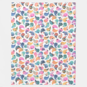 Fischhautfarbe Fleecedecke