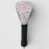 Fischhautfarbe Golf Headcover (Vorderseite)