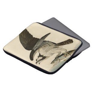 Fischhawk, Osprey, von Audubons Vögeln von Amerika Laptopschutzhülle