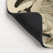 Fischhawk, Osprey, von Audubons Vögeln von Amerika Mousepad (Ecke)