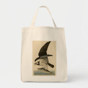Fischhawk, Osprey, von Audubons Vögeln von Amerika Tragetasche