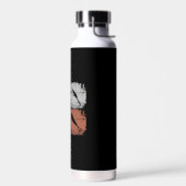 Fischhecht Retro Trinkflasche (Links)