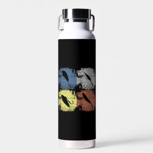 Fischhecht Retro Trinkflasche