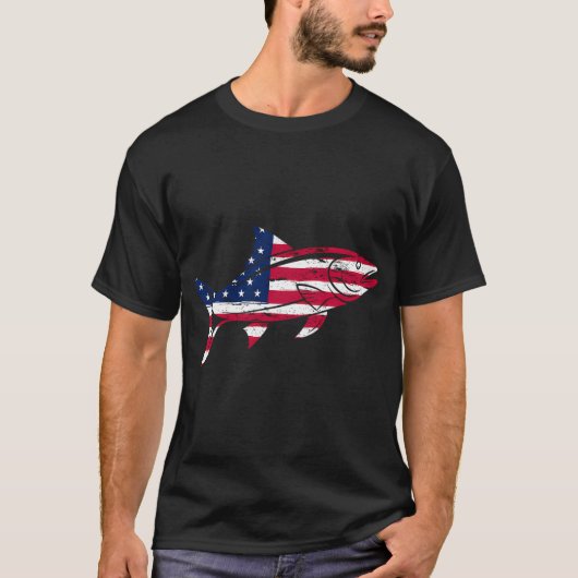 Fischhemd für Männer T-Shirt (Vorderseite)