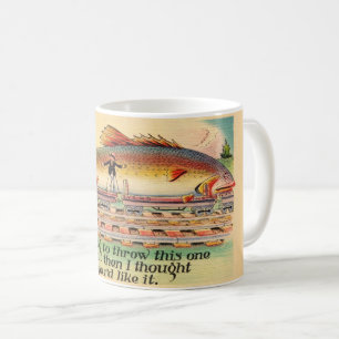 Fischiger Fischbecher Kaffeetasse