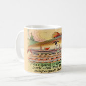 Fischiger Fischbecher Kaffeetasse (Vorderseite Links)
