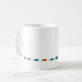 Fischkette Kaffeetasse (Vorderseite Links)