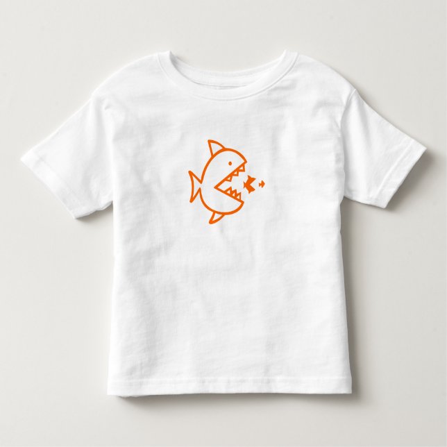Fischkette Kleinkind T-shirt (Vorderseite)