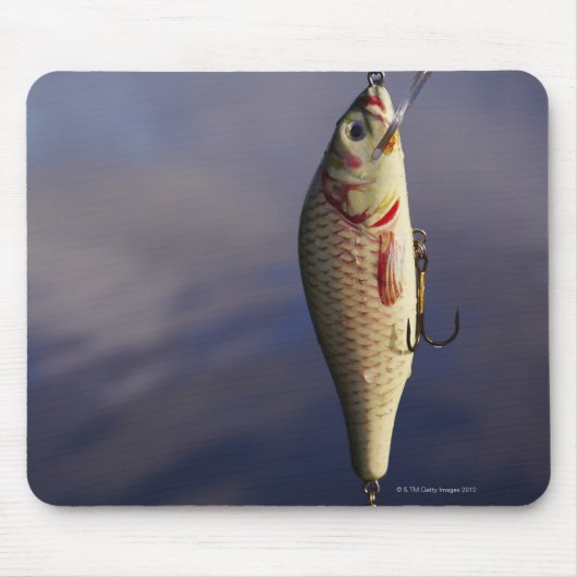 Fischkeule vor Wasser Mousepad (Vorne)