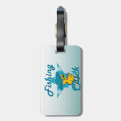 Fischkick #7 gepäckanhänger (Rückseite vertikal)