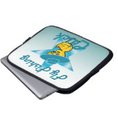 FISCHKick #7 Laptopschutzhülle (Vorne Knopf)