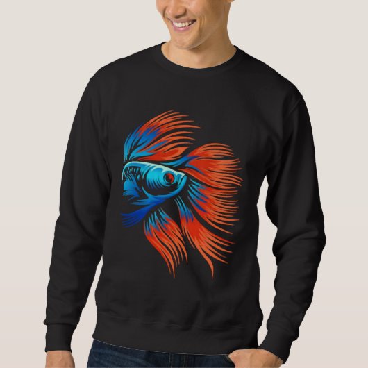 Fischklassiker Sweatshirt (Vorderseite)