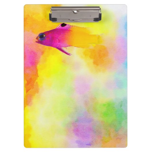 Fischklatsche Klemmbrett (Vorderseite)