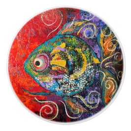 Fischknöpfe Keramikknauf